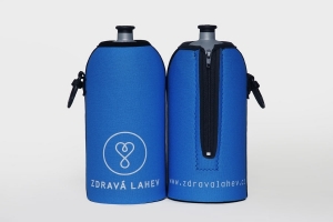 Termoobal na ZDRAVOU LAHEV 0,5 l - modrý